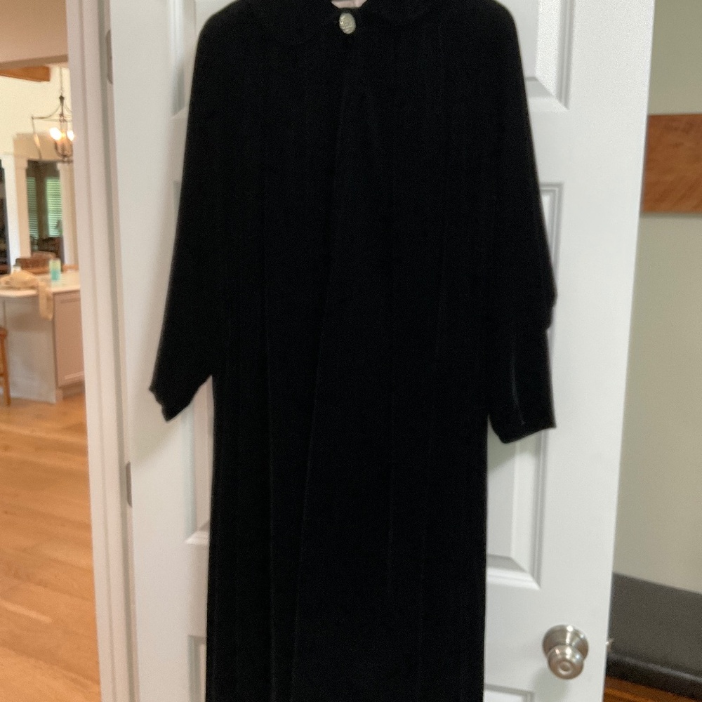 Vintage Black velvet dress jacket